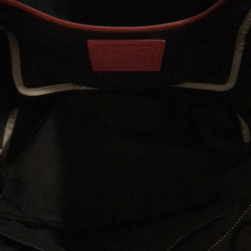 Coach black tote - Picture 4 of 4